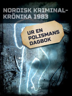 cover image of Ur en polismans dagbok